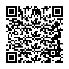 Código QR para número de telefone +2694883454