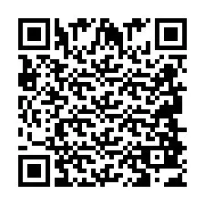 Codice QR per il numero di telefono +2694883478