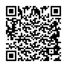 Código QR para número de teléfono +2694883486