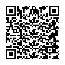 Código QR para número de telefone +2694883491