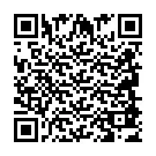 Codice QR per il numero di telefono +2694883494