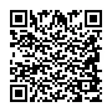 Codice QR per il numero di telefono +2694883535