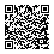 Codice QR per il numero di telefono +2694883541