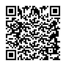 QR код за телефонен номер +2694883561