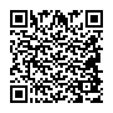 Codice QR per il numero di telefono +2694883567