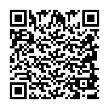 QR-code voor telefoonnummer +2694883604