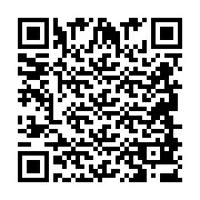 Código QR para número de teléfono +2694883649