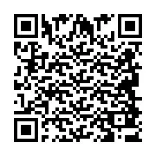 Código QR para número de teléfono +2694883666