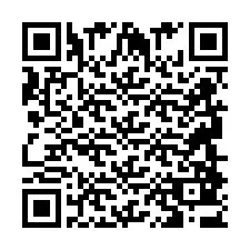 Código QR para número de teléfono +2694883671