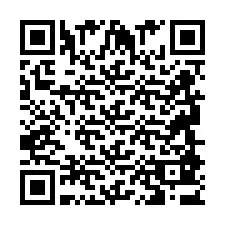 Kod QR dla numeru telefonu +2694883691