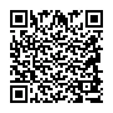 Codice QR per il numero di telefono +2694883711