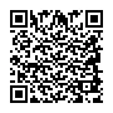 Kod QR dla numeru telefonu +2694883804