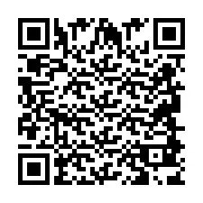 Kod QR dla numeru telefonu +2694883809