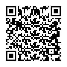 Kod QR dla numeru telefonu +2694883831