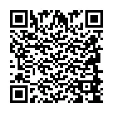 QR-koodi puhelinnumerolle +2694884004