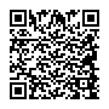 QR-код для номера телефона +2694884013