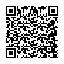 QR код за телефонен номер +2694884078