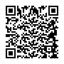 Codice QR per il numero di telefono +2694884203