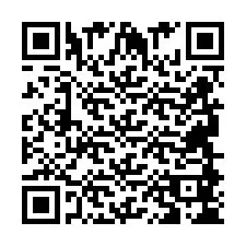 Codice QR per il numero di telefono +2694884207