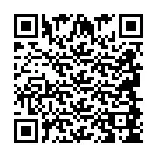 QR-code voor telefoonnummer +2694884208