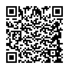 Código QR para número de teléfono +2694884211