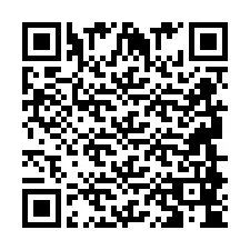 Código QR para número de teléfono +2694884455