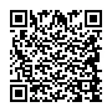 Codice QR per il numero di telefono +2694884512