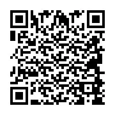 Codice QR per il numero di telefono +2694884603