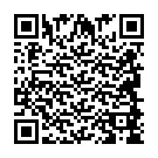 Código QR para número de telefone +2694884606