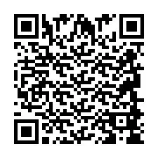 Código QR para número de teléfono +2694884611