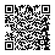 Código QR para número de teléfono +2694884650