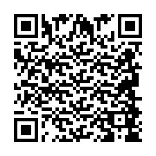 Codice QR per il numero di telefono +2694884669