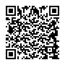 Código QR para número de teléfono +2694884702