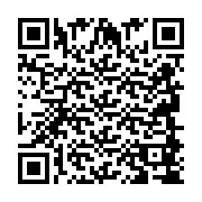 Codice QR per il numero di telefono +2694884704