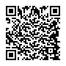 Código QR para número de telefone +2694884736