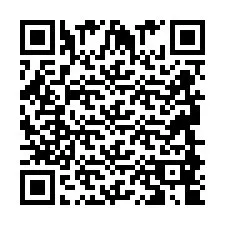 Código QR para número de teléfono +2694884811