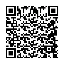 Código QR para número de teléfono +2694884839