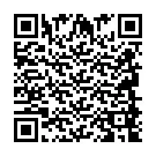 Código QR para número de teléfono +2694884944