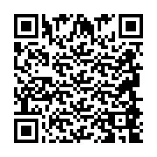 Codice QR per il numero di telefono +2694884991