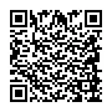 Código QR para número de telefone +2694886254