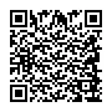 Codice QR per il numero di telefono +2694886334