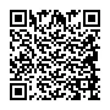 Codice QR per il numero di telefono +2694886446