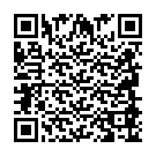 Código QR para número de teléfono +2694886584