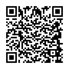 Código QR para número de telefone +2694886604