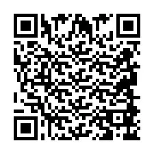 Codice QR per il numero di telefono +2694886609