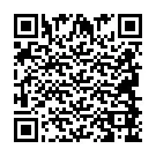 Código QR para número de teléfono +2694886623