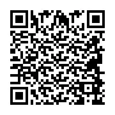 Código QR para número de teléfono +2694886627