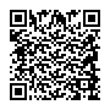 Código QR para número de teléfono +2694886631