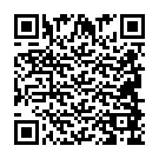 QR-code voor telefoonnummer +2694886637