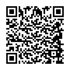 Codice QR per il numero di telefono +2694886639